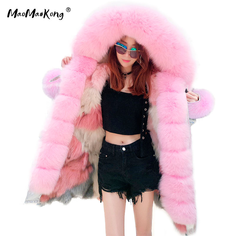 Streetwear Brand Jacket - MAOMAOKONG marca lunga giacca invernale donna