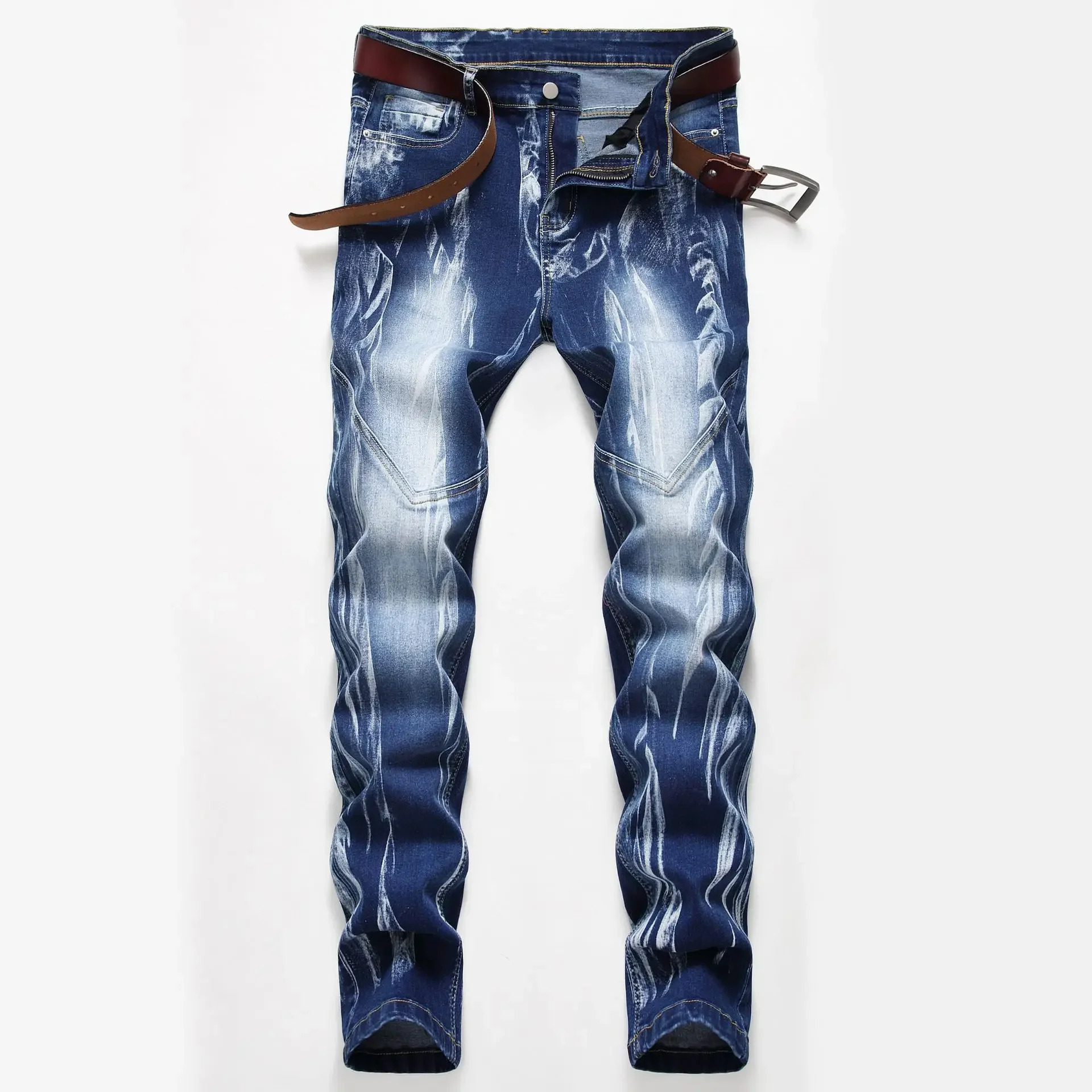 Streetwear Brand Denim - Jeans skinny slim elasticizzati da uomo