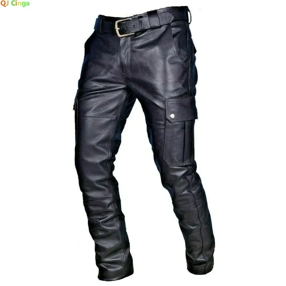 Corteiz Cargo Pant - Pantaloni da moto in pelle da