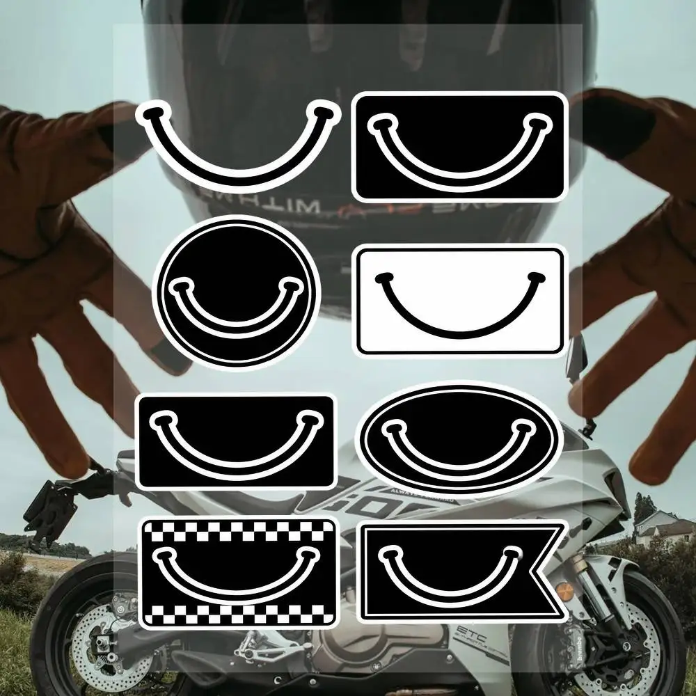 Streetwear Brand List - Minia-mas-list Smile As-rc Set di Adesivi