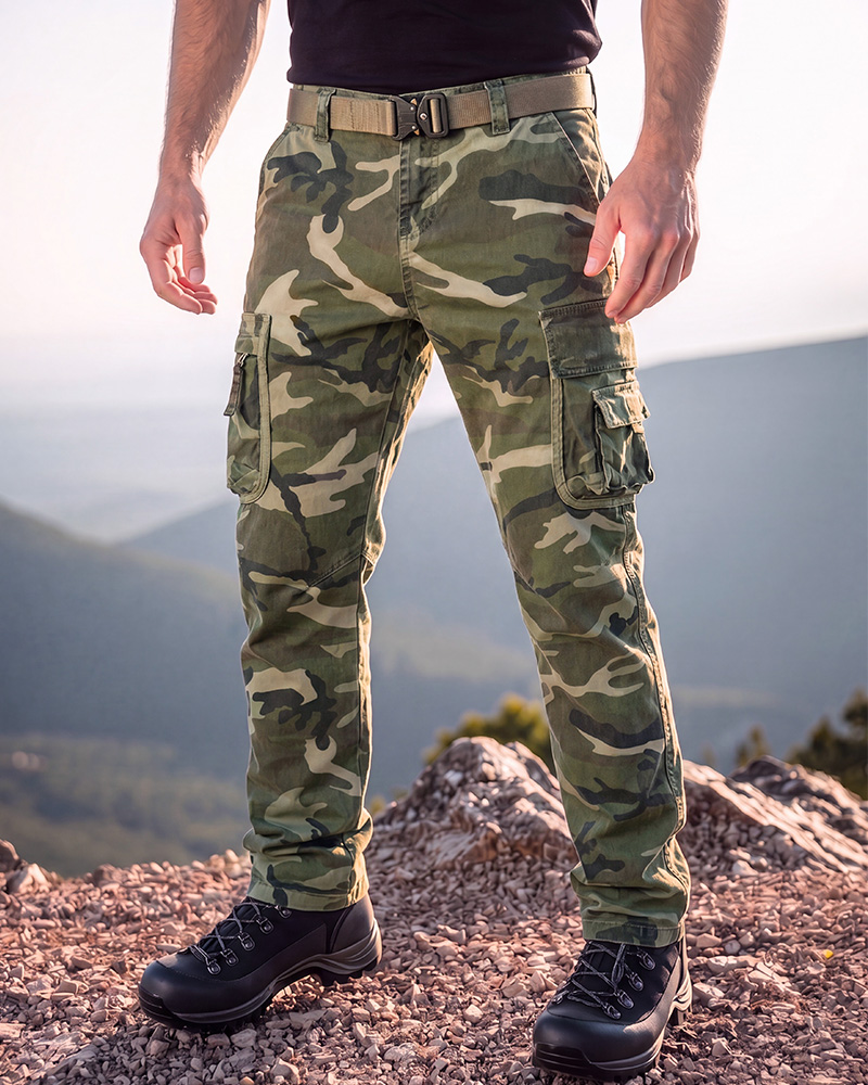 Pantaloni cargo tattici mimeti - Corteiz Cargo Pant recensione e prezzo
