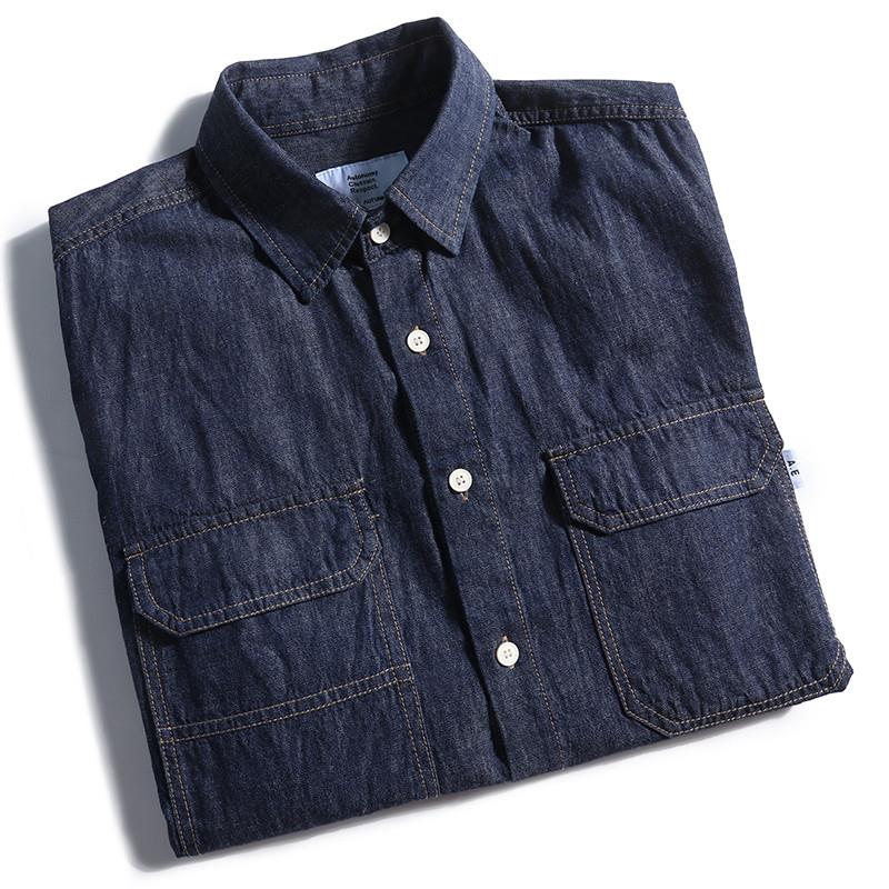 Camicia in denim da uomo stile - Streetwear Brand Denim recensione e prezzo