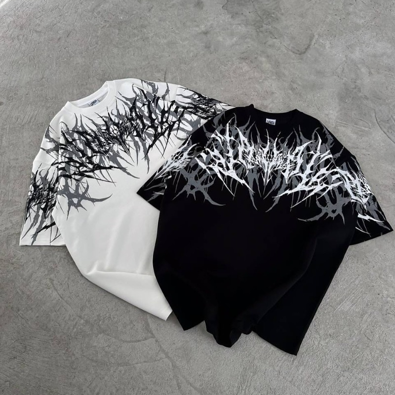 T-shirt Oversize Unisex Y2K Go - Streetwear Brand Fonts recensione e prezzo