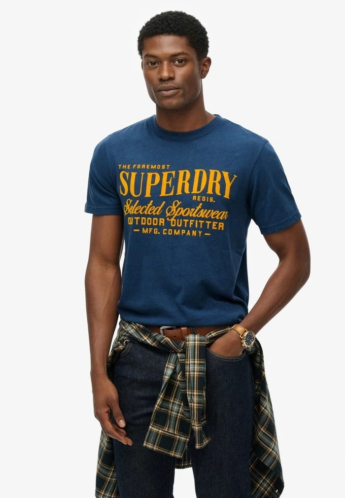 T-shirt grafica vintage con lo - Streetwear Brands Logo recensione e prezzo