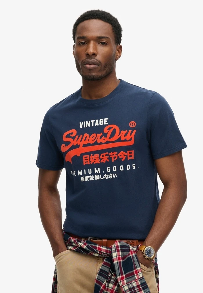 T-shirt grafica vintage con lo - Streetwear Brands Logo recensione e prezzo