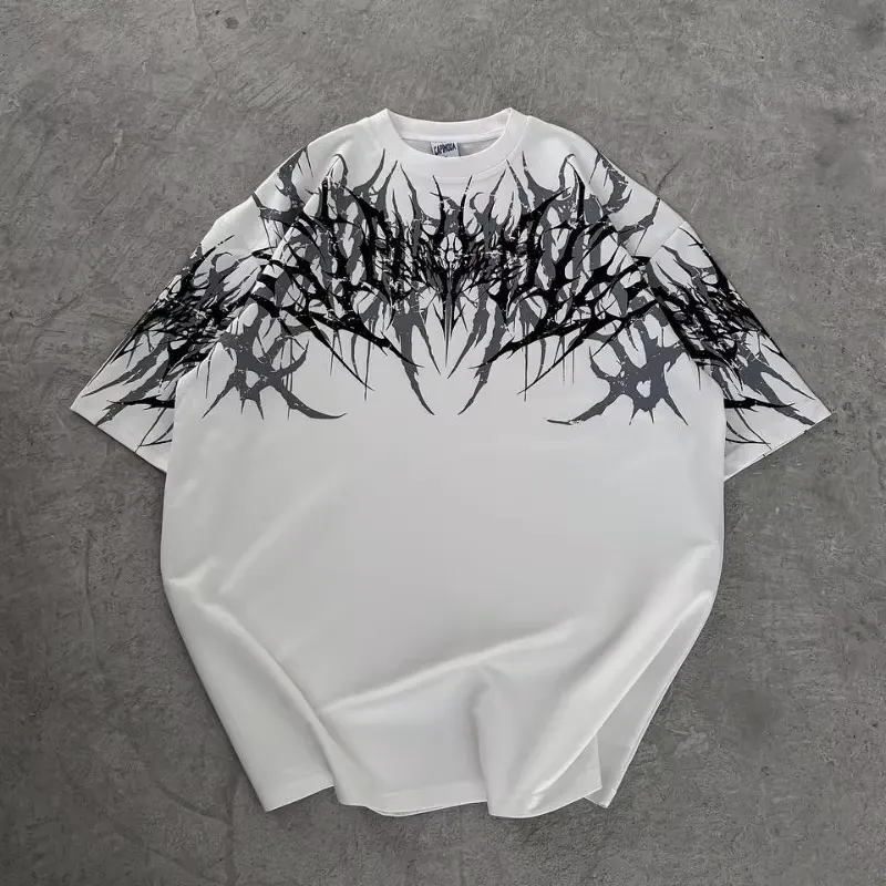 T-shirt casual stampata in 3D, - Streetwear Brand Fonts recensione e prezzo