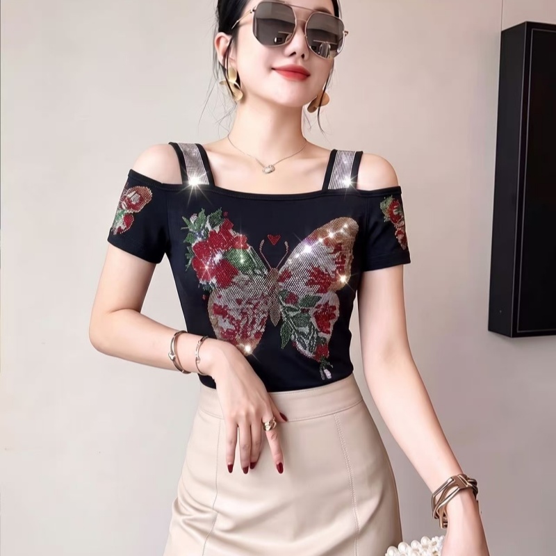 T-shirt Sexy da Donna con Spal - Streetwear Brand With Butterfly recensione e prezzo