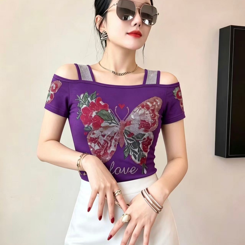 T-shirt Sexy da Donna con Spal - Streetwear Brand With Butterfly recensione e prezzo